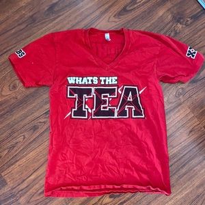 CHEER ATHLETICS PANTHERS WHATS THE TEA SHIRT